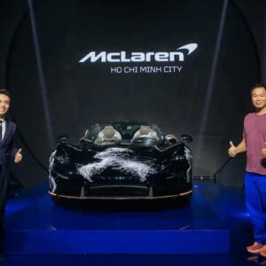 McLaren – phiên bản Elva độc bản kết hợp tác phẩm nghệ thuật Icare của Hom Nguyen về Việt Nam